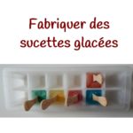 Des sucettes glacées